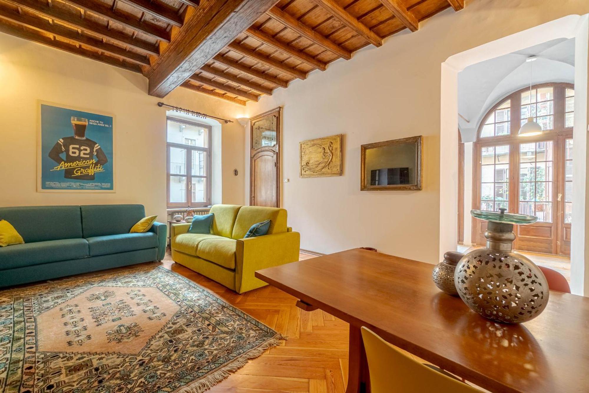 Quadrilatero Romano! Exclusive & Roomy Apartment Turyn Zewnętrze zdjęcie